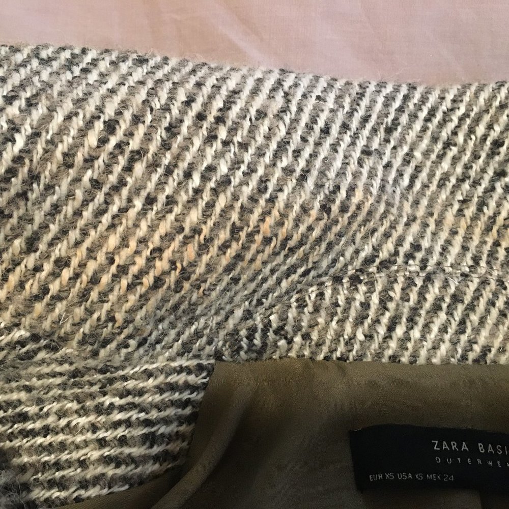 Zara Basic Double Breasted Winter Coat - image 4